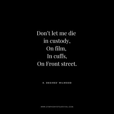 Excerpt from "Don't Let me die" from the Symphony of Survival project