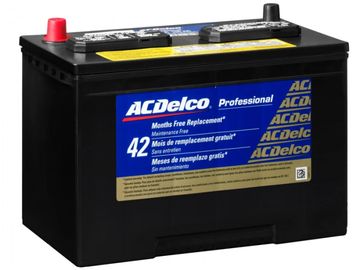  ACDelco professional gold 42month Group 27R automotive battery.