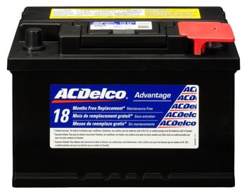 ACDelco silver advantage 18month  Group 40 automotive battery.