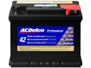 ACDelco professional gold 42month Group 47 automotive battery.