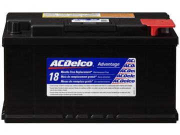ACDelco silver advantage 18month  Group 49 automotive battery.