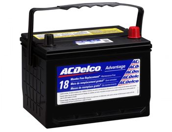 ACDelco silver advantage 18month  Group 58R automotive battery.