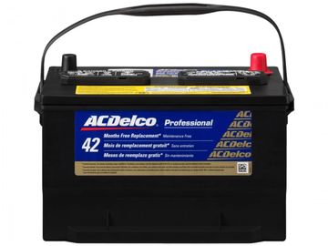 ACDelco professional gold 42month Group 65 automotive battery.