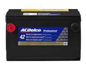 ACDelco professional gold 42month Group 79 automotive battery.