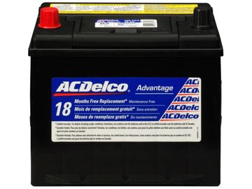 ACDelco silver advantage 18month  Group 86 automotive battery.