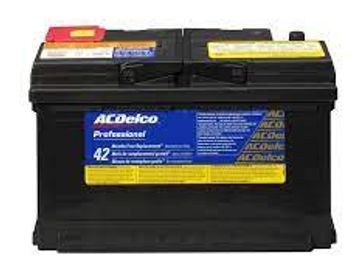 ACDelco professional gold 42month Group 94R automotive battery.