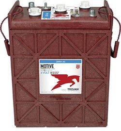 Trojan J305H-AC 6V 360Ah Flooded Deep-Cycle Battery. Perfect for Floor Machines and Scrubber Sweeper