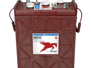 Trojan J305P-AC 6V 330Ah Flooded Deep-Cycle Battery. Perfect for Floor Machines and Scrubber Sweeper