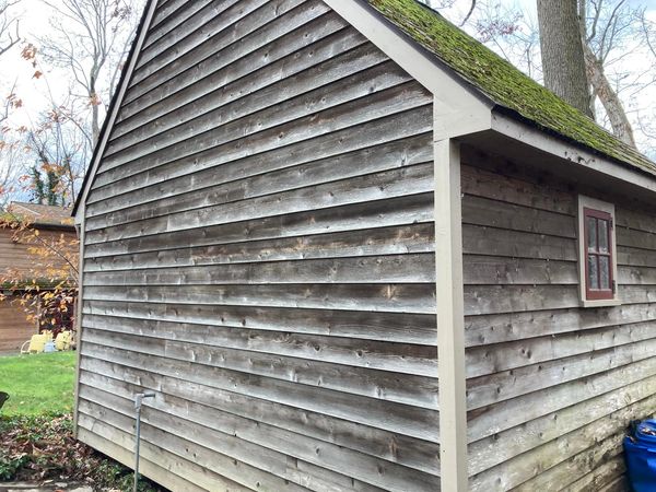 BEFORE PRESSURE WASHING