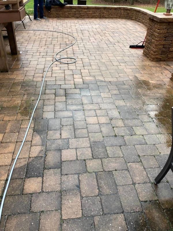 PAVER PATIO CLEANING