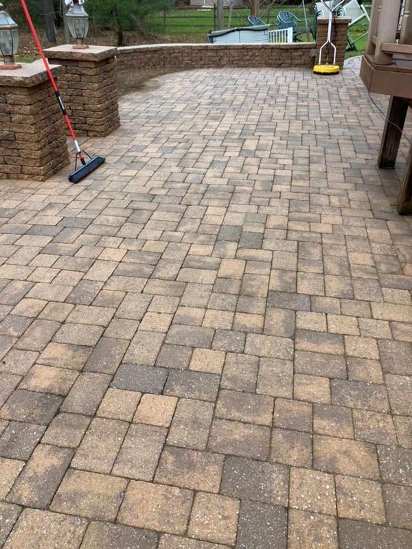 PAVER PATIO CLEANING