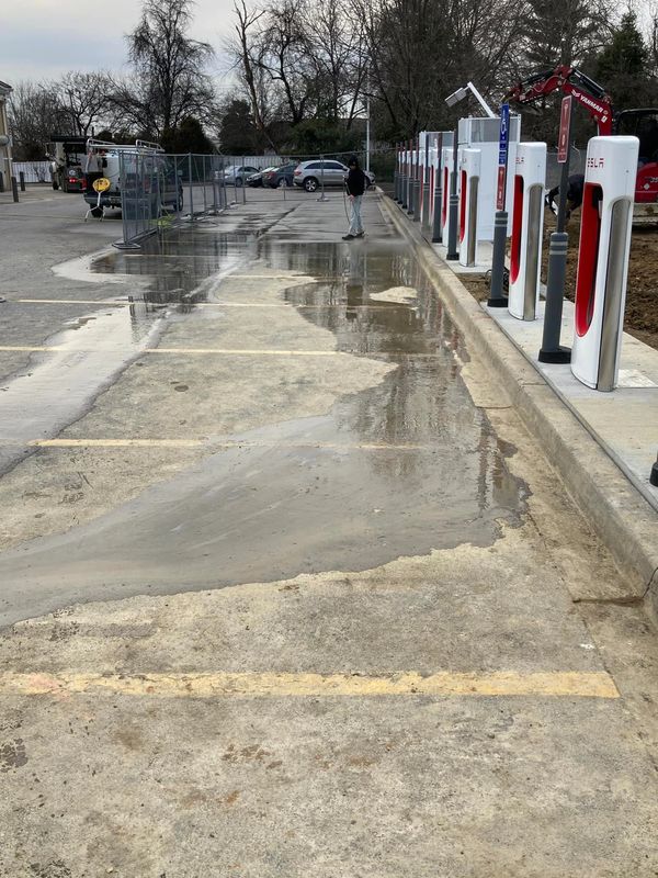 PARKING LOT SURFACE CLEANING