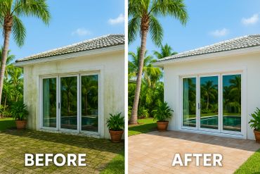Remove Mold from Siding and More! Keys Pressure Washing covers all the Florida Keys