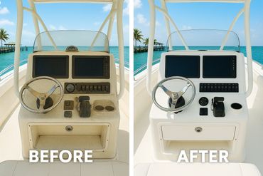 Boat Detailing in the Florida Keys with Keys Pressure Washing, All Keys All Boats and Clean Ups