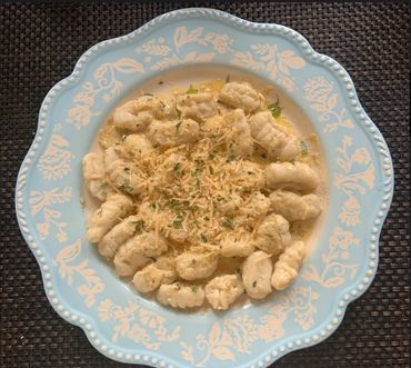 Gnocchi with White Sauce