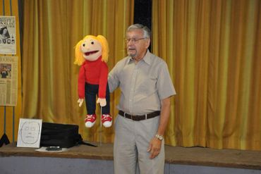 George Schindler Teaching Ventriloquism