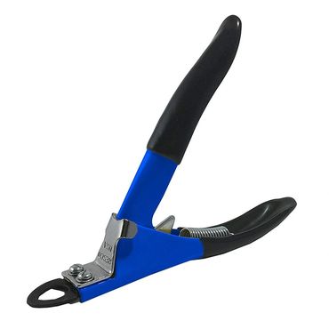 Guillotine dog nail clippers on display