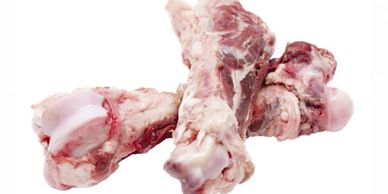Raw meaty bones for raw dog feeding
