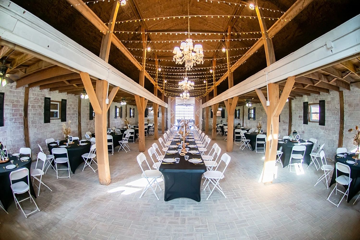 Reception hall for a wedding or event in Columbia Missouri