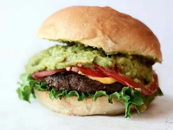 Picture of Guacamole Burger.