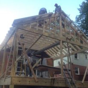 Screen porch additions.