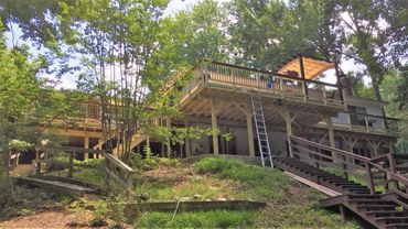 Supper large Wood Deck