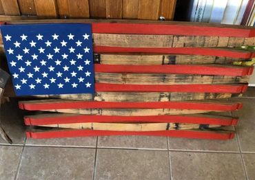 Pallet U.S.A. Flag