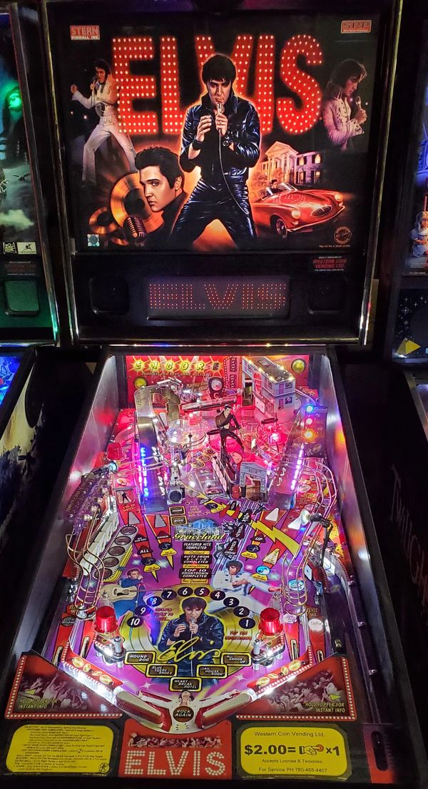 Elvis Pinball Game