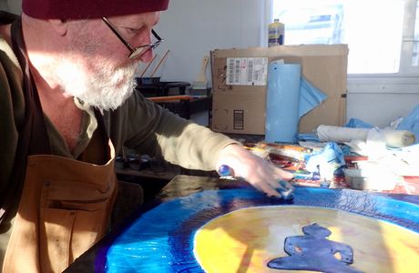 James Moore in the process of...discovery.