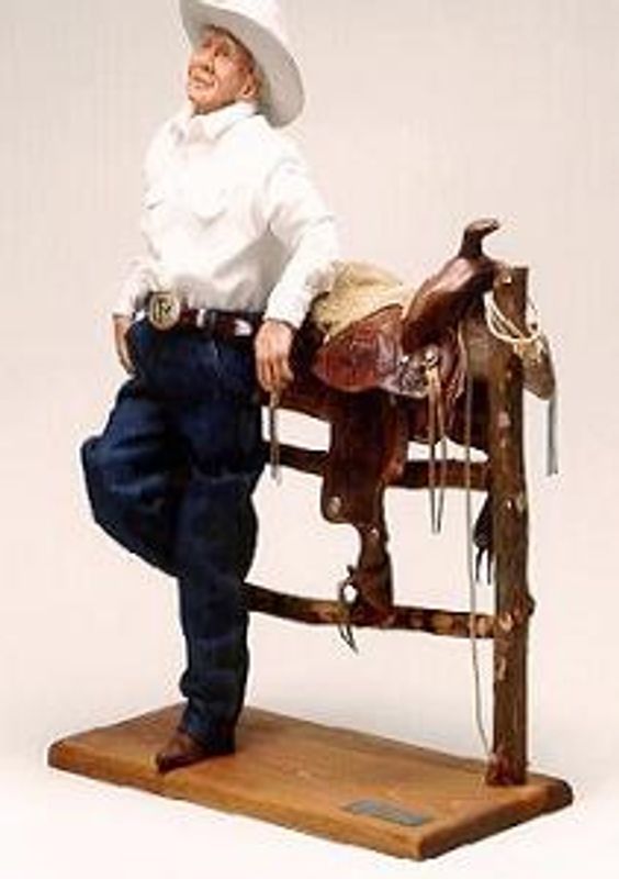 Robert Gates, Texas A&M, Aggies, AggieLand, Cowboy, Sculptures, Limited Edition