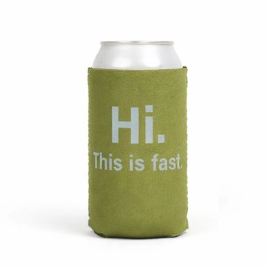 Rush order custom printed neoprene coolie