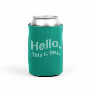 Rush Order Custom Printed Can Cooler