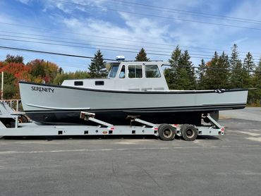 36 Crowley Beal boat build boattransport