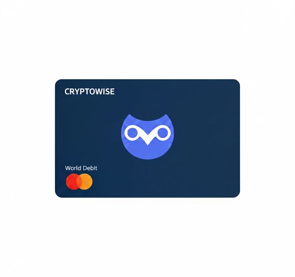 Cryptowise crypto debit card.