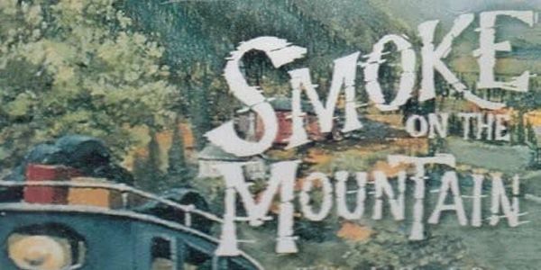 Train scene with 'Smoke on the Mountain' text in bold.