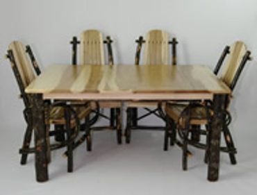 Hickory Table & Chairs