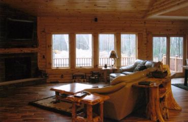 rustic livingroom