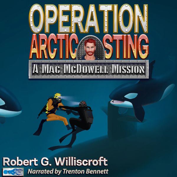 Cover for Audiobook version of Operation Arctic Sting