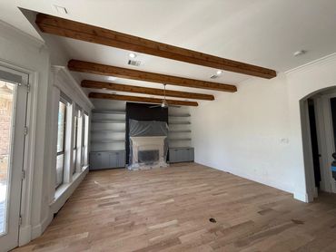 CEDAR CEILING BEAMS