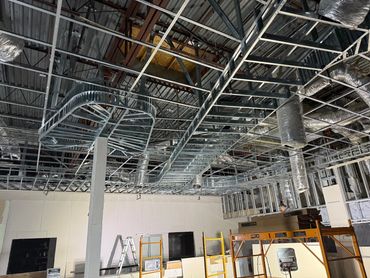 METAL FRAME FOR A RESTAURANT