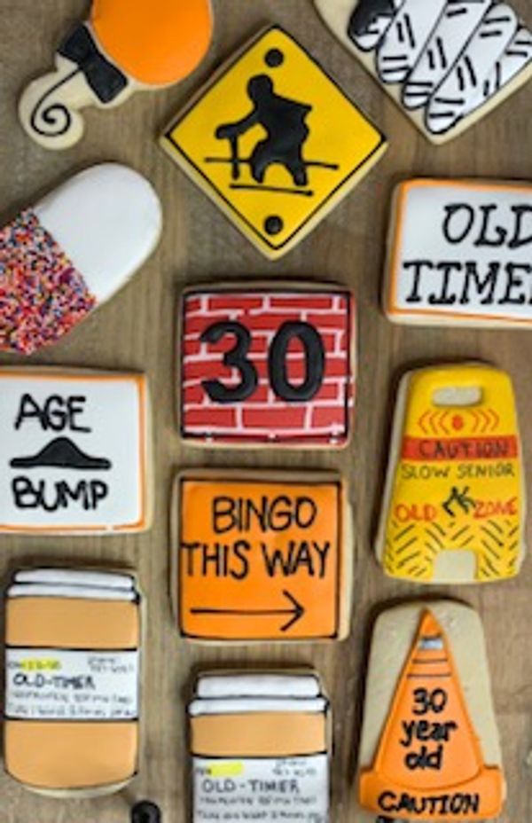 custom sugar cookies happy birthday