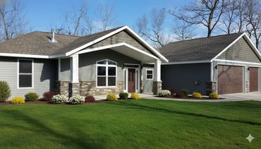 High-end custom lakeshore home construction completed by Modern Living Concepts in Detroit Lakes, MN