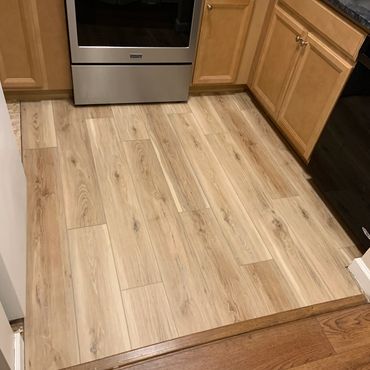 Luxury Vinyl Flooring Install