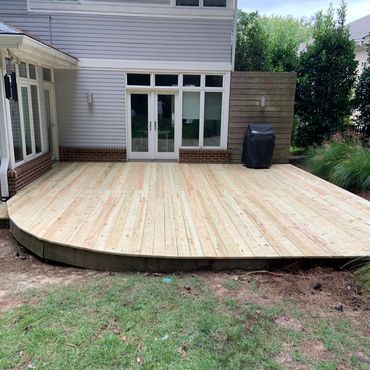 Deck rebuild in Cary, NC