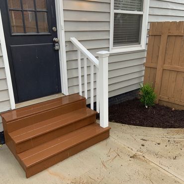 Downtown Cary, NC Stairs and Handrails