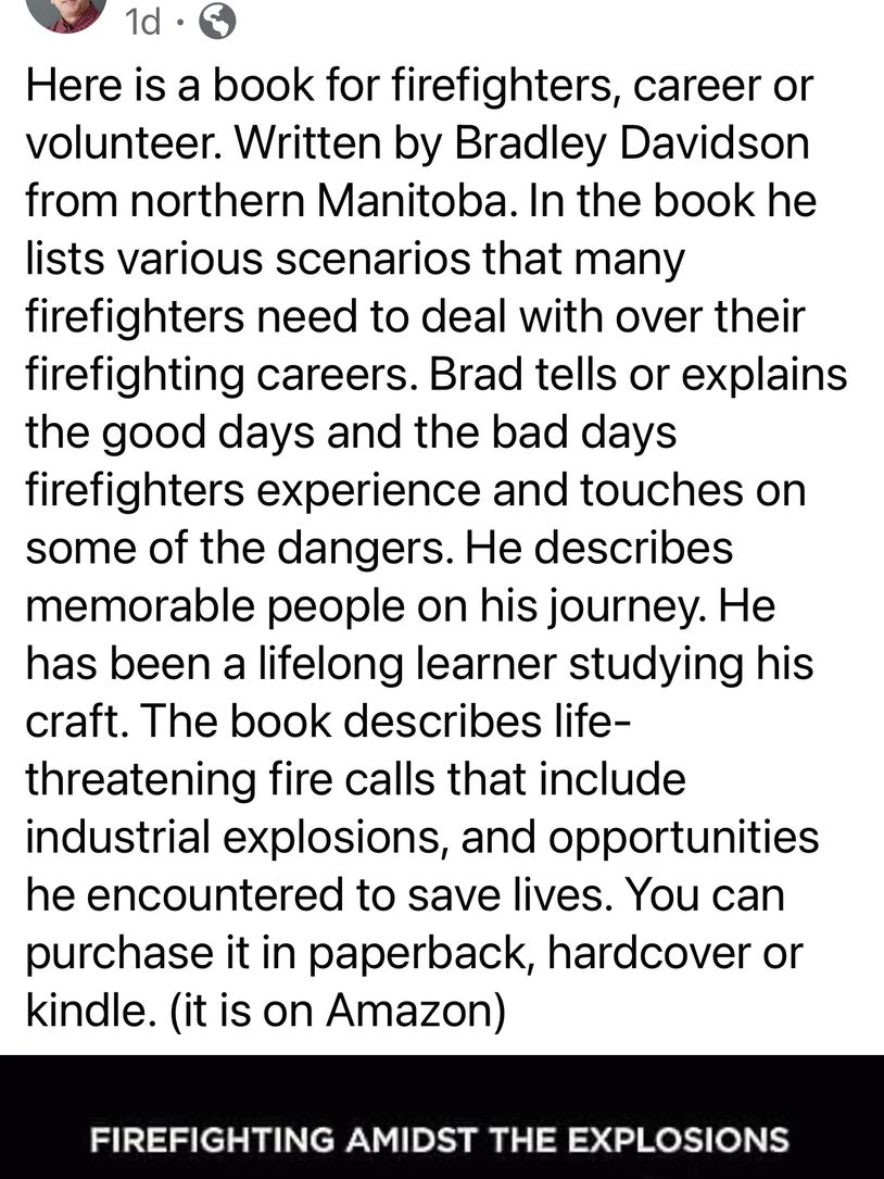 A review of Flames of the Fire - Firefighting Amidst the Explosions by Martin Bell