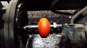 Motor coupling installation