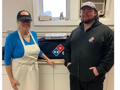 Food Donation Pizza @ Our Daily Bread Soup Kitchen Selkirk Soup Kitchen Selkirk, Manitoba Domino's