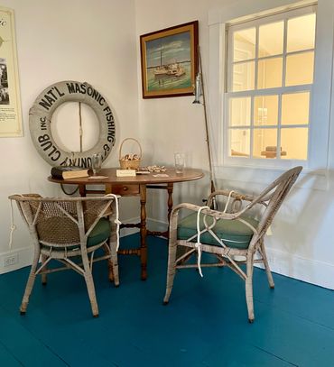 A life preserver that reads National Masonic Fishing and Country Club