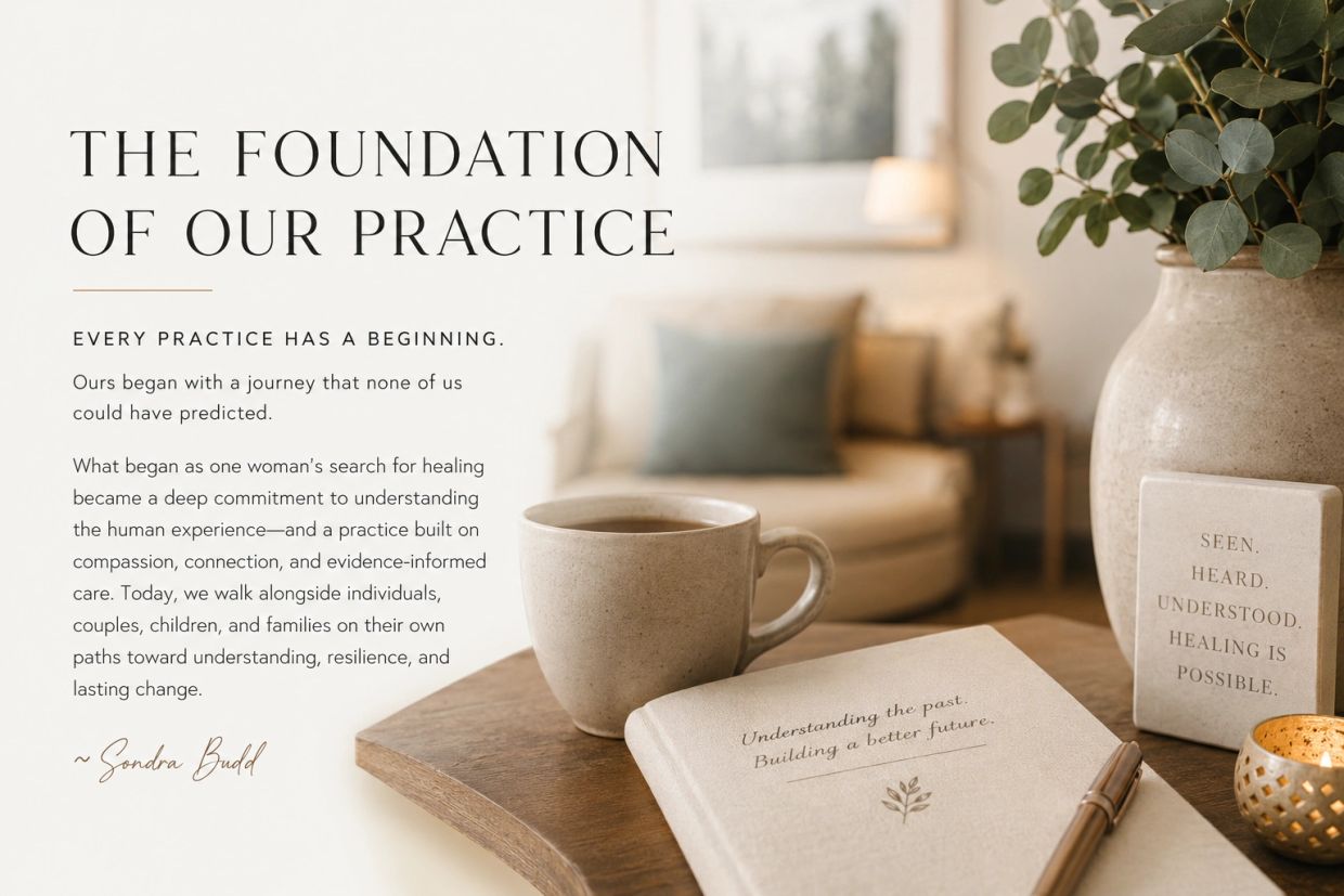 Inspirational message about the foundation of healing practice.